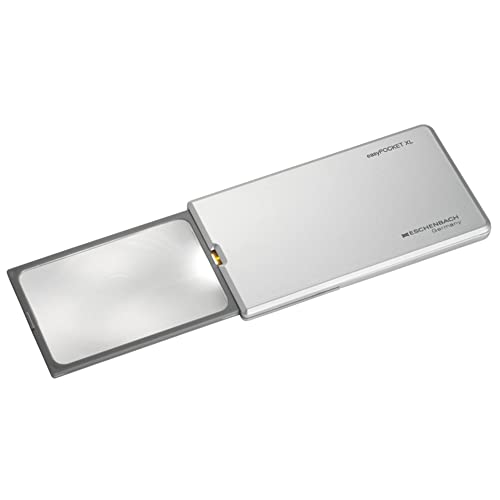Eschenbach Lente D`Ingrandimento Easypocket Xl 75X50 Mm 2,5X Argento
