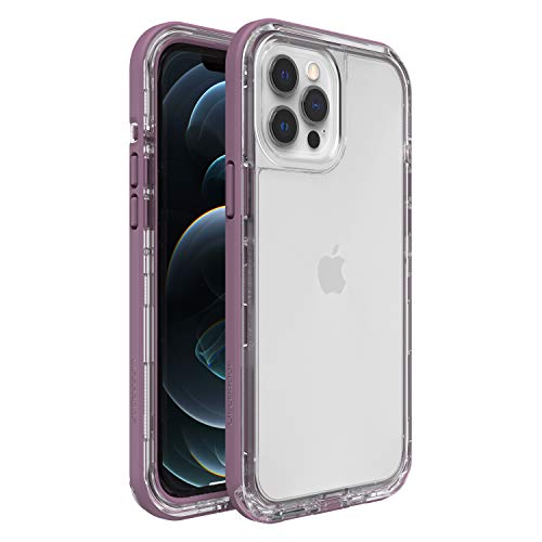 Lifeproof Per Apple Iphone 12 Pro Max, Custodia Sottile Resistente A Cadute, Polvere E Neve, Gamma Next , Trasparente/Viola