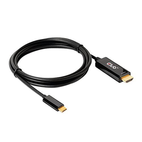 Club 3D Cac-1334 Hdmi To Usb Type-C 4K60Hz Active Cable M/M 1.8M