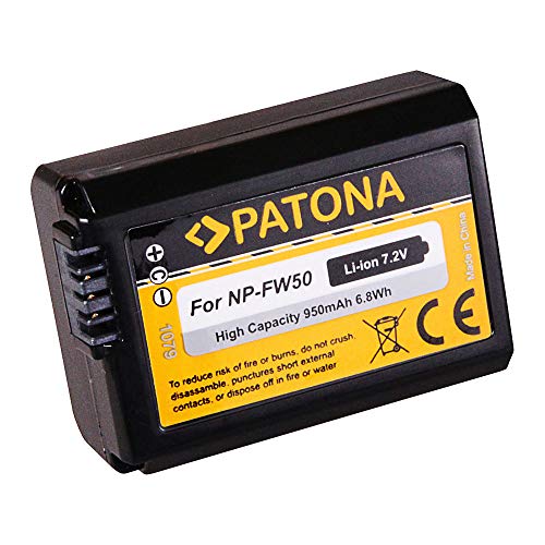 Patona 1079 Batteria Ricaricabile Ioni Di Litio 950 Mah 7.2V