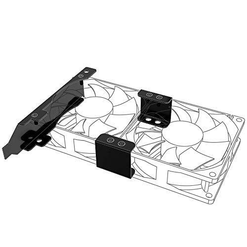Akasa Compatible Pci-Slot Montagesystem Für Lüfter - 80Mm/92Mm