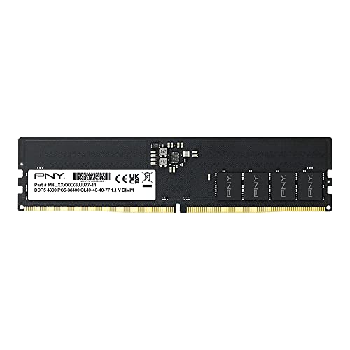 Memoria Pny Performance 8 Gb Ddr5 4800 Dimm Unbuffered Md8Gsd54800-Tb