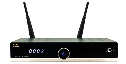 Decoder Enigma 2 Uclan Ustym 4K Pro Combo Dvb-S2X+Dvb-T2/C Wifi Multistream