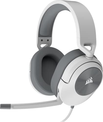 Corsair Hs55 Surround Cuffie Da Gioco Cablate Multipiattaforma Leggere - Dolby 7.1 Suono Surround - Compatibili Con Icue - Pc, Mac, Ps5, Ps4, Xbox, Ni