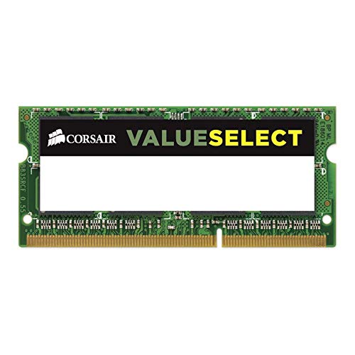 Corsair Value Select Sodimm 4Gb (1X4Gb) Ddr3 1600Mhz C11 Memoria Per Laptop/Notebook , Nero