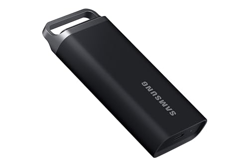 Samsung Memorie T5 Evo Mu-Ph4T0S Ssd Esterno Portatile Da 4Tb, Usb 3.2 Gen 1, 5 Gbps, Nero