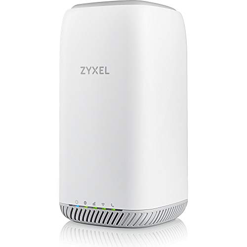 Zyxel Router Wi-Fi 4G Lte-A Indoor Ac2050 Wifi Router | Condivisione Wi-Fi Dual-Band Per 64 Dispositivi | Supporta Voip/Volte | Sbloccato | Nessuna Co