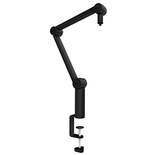 Nzxt Boom Arm Mini - Ap-Booms-B1 - Boom Arm Per Lo Streaming Del Microfono - Conserva Discretamente I Cavi Usb E Xlr - Morbido E Silenzioso - Cover Pe