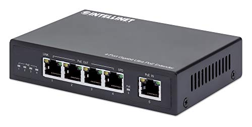 Intellinet 4-Port Gigabit Ultra Poe-Extender 90W Um 100M