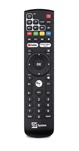 Telesystem Telecomando Up T24K, Nero