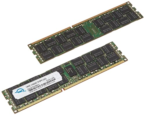 Owc Kit Di Aggiornamento Memoria Sdram Ecc-R Pc3-14900 Ddr3 Da 32 Gb (2X 16 Gb) 1866 Mhz, Registrazione Ecc, (Owc1866D3R9M32), Per Mac Pro 2013