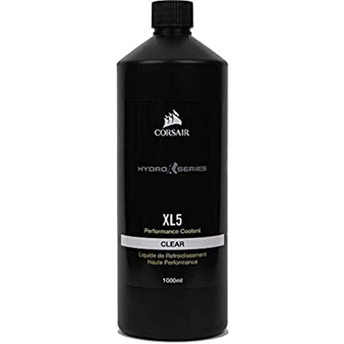 Corsair Hydro X Serie, Xl5 Performance Liquido Refrigerante, 1L (Colore Traslucido Vibrante, Refrigerante Dalle Elevate Prestazioni, Innovativi Inibit