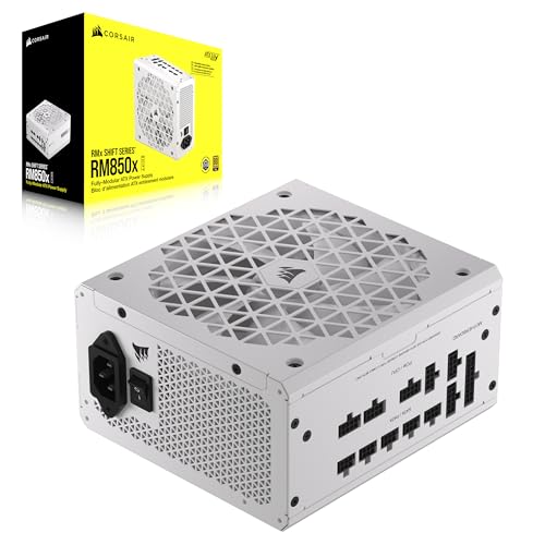 Corsair Rm850X Shift Alimentatore Atx Interamente Modulare - Interfaccia Laterale - Compatibilità Con Atx 3.0 E Pcie 5.0 - Efficienza 80 Plus Gold - B