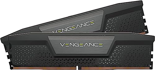 Corsair Vengeance Ddr5 Ram 32Gb (2X16Gb) 6400Mhz Cl32 Intel Xmp Compatibile Icue Memoria Per Computer - Nero (Cmk32Gx5M2B6400C32)