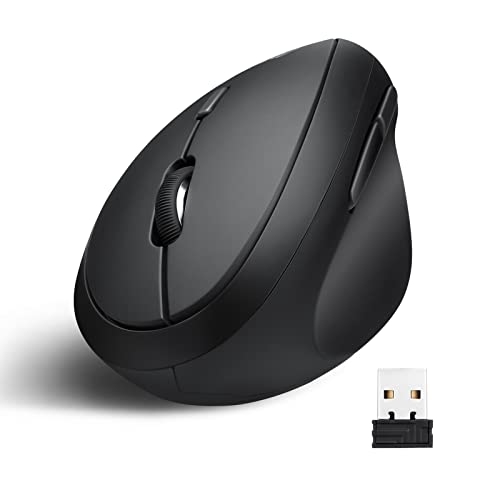 Perixx Perimice-719 - Mouse Ergonomico - Design Verticale - Extra Per Mani Di Piccole Dimensioni E Per I Viaggi - Perfetto Per Università E Ufficio