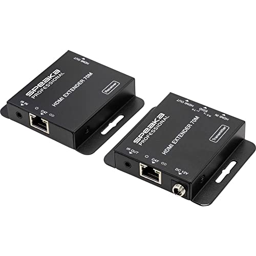 Speaka Professional Sp-Hde-200 Hdmi ™ Hdmi Extender Su Cavo Di Rete Rj45 70 M