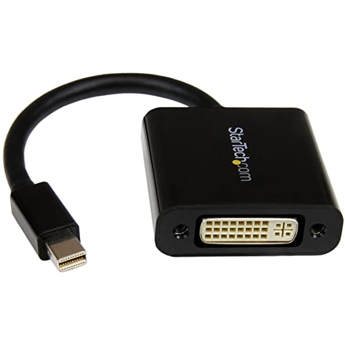Startech.Com Adattatore Da Mini Displayport A Dvi, Convertitore Da Mini Dp A Dvi-D 1080P, Da Mdp O Thunderbolt 1/2 Mac/Pc A Monitor Dvi, Dongle Compat