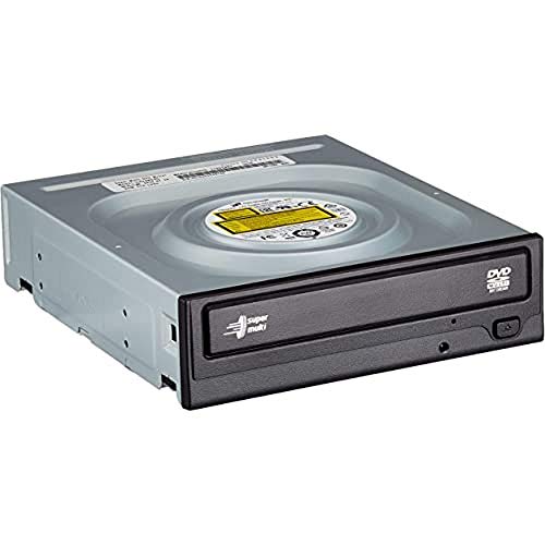 Hitachi-Lg Gh24 Internal Dvd Drive, Dvd-Rw Cd-Rw Rom Rewriter For Laptop/Desktop Pc, Windows 10 Compatible, M-Disc Support, 24X Write Speed (Bare Driv