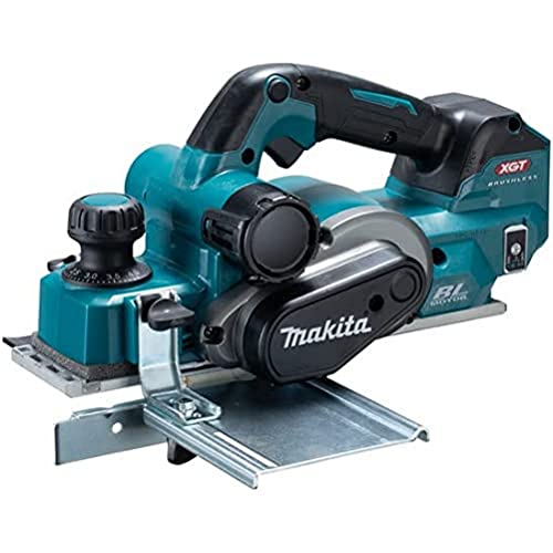 Makita Kp001Gz 40V Max Xgt Rabot Brushless 82Mm - Batteries Et Chargeurs Non Inclus Noir