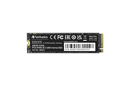 Verbatim Vi3000 Pcie Nvme M.2 Ssd 256Gb