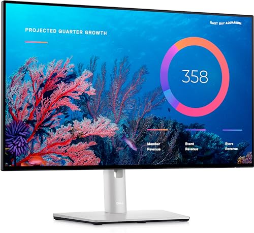 Dell Ultrasharp Pantalla Para Pc 24 Full Hd Lcd Negro, Plata