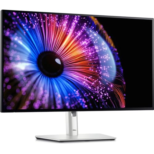 Dell U2724De Ultrasharp Thunderbolt 27" Qhd (2560X1440) Monitor, 120Hz, Ips Black, 5Ms, 98% Dci-P3, 2X Thunderbolt, 2X Usb-C, 2X Displayport, Hdmi, 4X