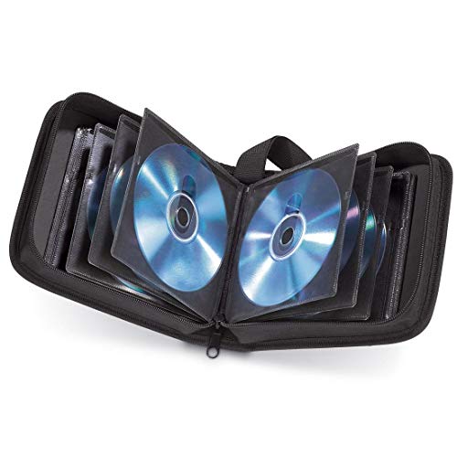 Hama Custodia Cd Per 20 Cd / Dvd / Blu-Ray, Nero