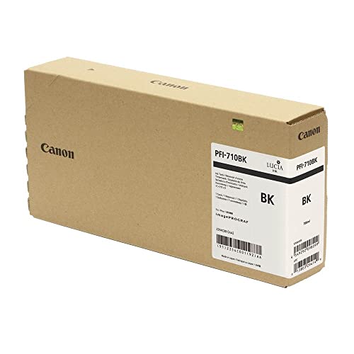 Canon Original 2354C001 / Pfi-710Bk - Cartuccia Per Stampante, Colore: Nero