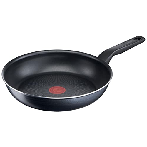 Tefal, C38502 Xl Force, Padella 20 Cm, Rivestimento Antiaderente, Resistente, Robusta, Segnale Termico, Fondo Diffusion Base, Forma Extra Grande, Mani