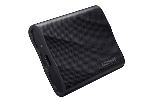 Samsung Memorie T9 Mu-Pg2T0B Ssd Esterno Portatile Da 2Tb, Usb 3.2 Gen 2X2, 20 Gbps, Nero