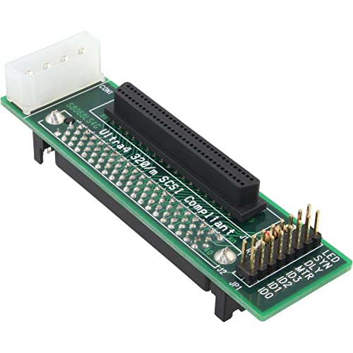 Inline 82680 Scsi-Sca U320, Adattatore Femmina A 80 Pin Su Femmina Mini D-Sub A 68 Pin