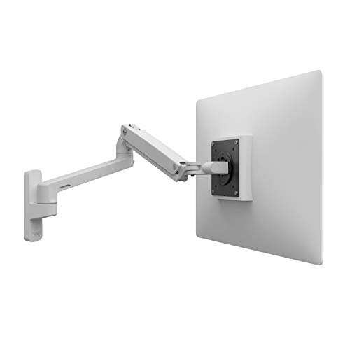 Ergotron Mxv Wall Monitor Arm 86,4 Cm (34") Bianco - Supporto A Parete Per Monitor A Schermo Piatto (Monitor Per Computer, 9100 Kg, 86,4 Cm (34"), 86,