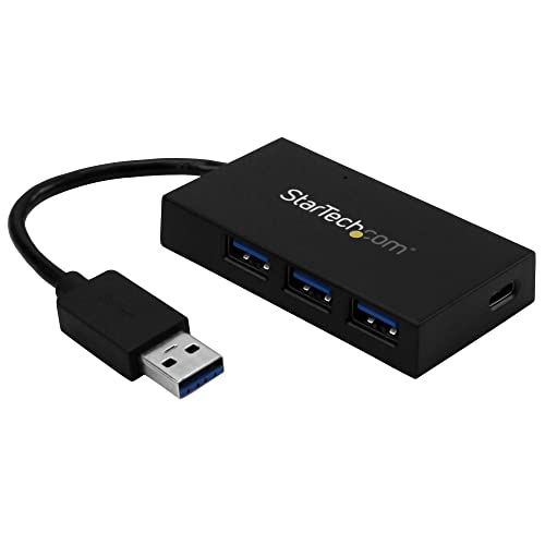 Startech.Com Hub Usb A 4 Porte - Usb-A A 3X Usb-A E 1X Usb-C - Hub Da Viaggio Portatile