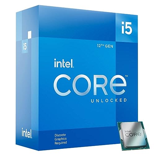 Intel Cm8071504555228 Procesador Core I5-12600Kf 3.6Ghz Lga1700 20M Cache No Graphics Tray Cpu, Aluminium