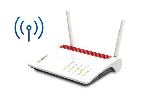 Avm Fritz!Box 6850 Lte Edition International, Modem Router 4G/3G Con Wi-Fi Dual Band Fino A 1.266 Mbit/S, Mesh, 4X Gigabit Lan, 1X Usb 3.0, Voip, Base