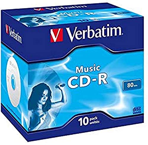 Verbatim Cd-R 80 700Mb - Confezione Da 10