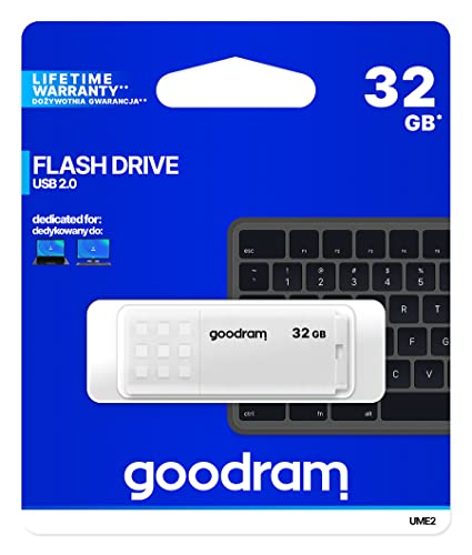 Goodram Ume2-0320W0R11 Pendrive Usb 32Gb Usb 2.0 Bianco