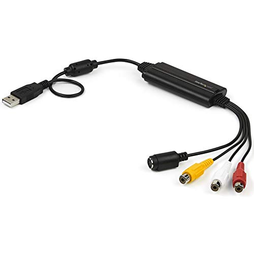 Startech.Com Scheda Di Acquisizione Video Da S Video E Composito A Usb Con Supporto Twain, Convertitore Analogico A Digitale, Svid2Usb232