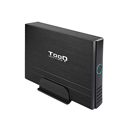 Tooq Tqe-3520B - Hdd Da 3,5", (Ide, Sata I/Ii/Iii/Iii, Usb 2.0), Alluminio, Indicatore Led, Nero, 350 Gr.