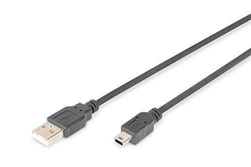 Digitus Lp7120 Cavo Usb 2.0, Tipo A - Mini B (5 Pin), M/M