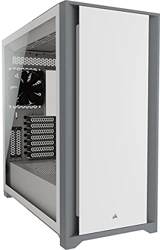 Corsair 5000D Case Atx Mid-Tower Con Vetro Temperato, Pannello Anteriore In Puro Acciaio, Sistema Di Gestione Dei Cavi Corsair Rapidroute, Due Ventole
