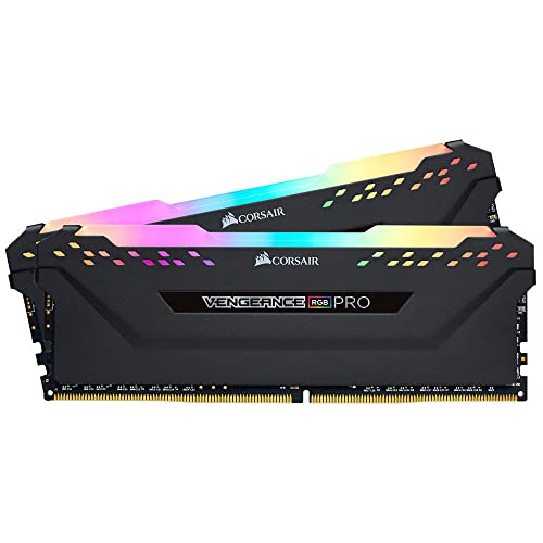 Corsair Vengeance Rgb Pro 16Gb (2X8Gb) Ddr4 3600 (Pc4-28800) C16 Memoria Desktop – Nero