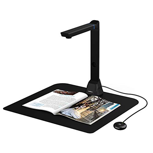 Viisan Vk16 - Scanner Digitale Per Documenti E Libri Formato A3, Sensore Da 16 Mp, Doppia Pagina Lisciatura E Suddivisione Automatica, Riconoscimento