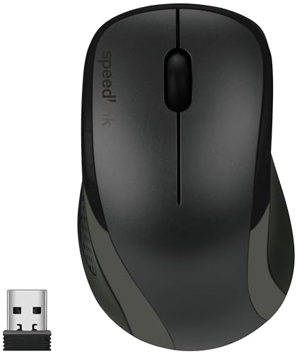 Speedlink Mouse A 3 Tasti, Kappa Senza Fili, Nero