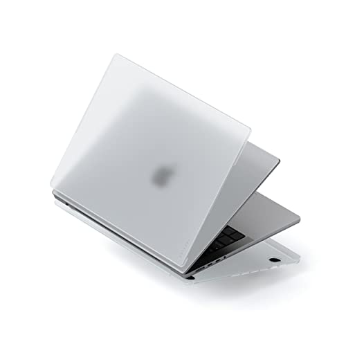 Satechi Custodia Eco Rigida Compatibile Con Macbook Pro 14 Pollici 2021 A2485 - Leggera E Sottile - Modello Compatibile Con Hub E Adattatori (Traspare