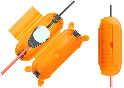 Brennenstuhl Safe-Box Big Ip44 - L’Extra Large Safe-Box Per La Sicurezza Nel Collegamento Dei Cavi A Spina Per Il Collegamento Sicuro Di Spina E Presa