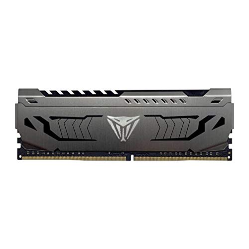 Patriot Viper Steel Ram Ddr4 3200 Mhz 8Gb (1X8Gb) C16 Memoria Gaming Xmp 2.0 Grigio