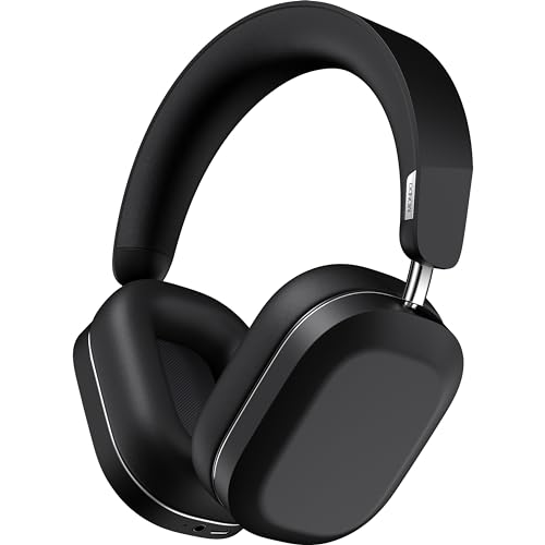 Mondo Cuffie Wireless Over-Ear Cavo Opzionale, 45 Ore Di Riproduzione Attiva, Bluetooth, Doppio Microfono Enc E Driver, Nero