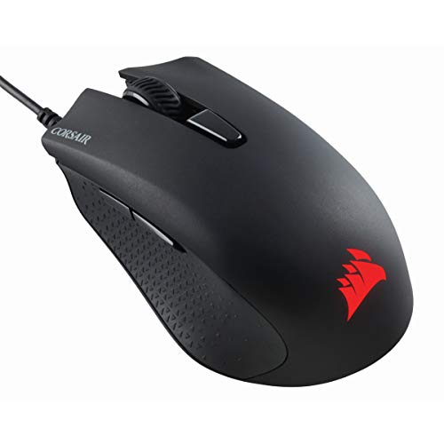 Corsair Harpoon Pro Rgb Mouse Da Gioco Fps/Moba Leggero E Cablato - 12.000 Dpi - 6 Pulsanti Programmabili - Compatibile Con Icue - Pc, Mac, Ps5, Ps4,