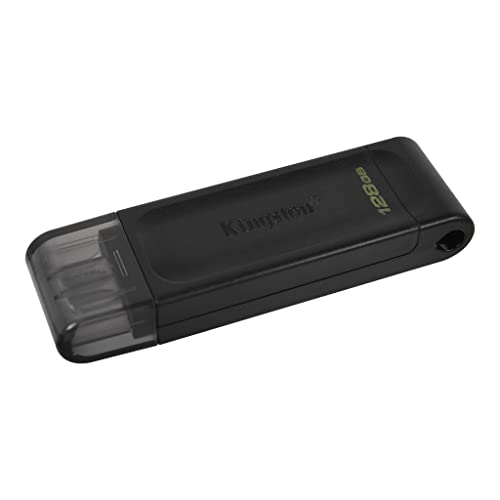 Kingston Datatraveler 70 - Dt70/128Gb Drive Flash Usb-C, Nero